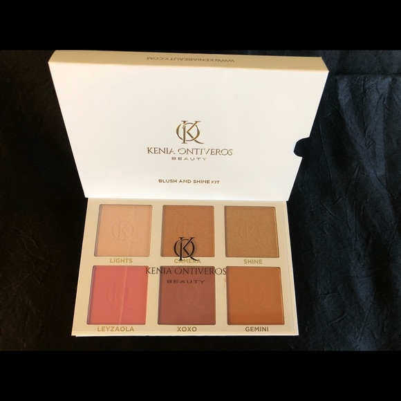 Kenia Ontiveros Beauty BLUSH & SHINE Kit (NWT) - Picture 2 of 7
